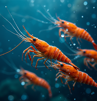 صادرات میگو در بوشهر